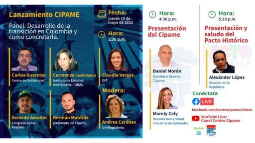 Con panel sobre transición energética lanzamos al Cipame